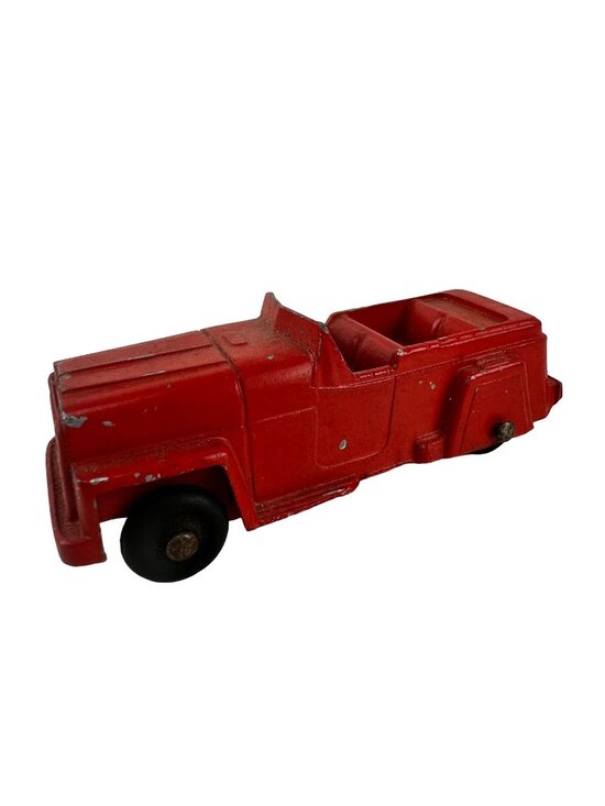 Tootsietoy Other - Tootsietoy Vintage Metal Die Cast Red Car Toy Model